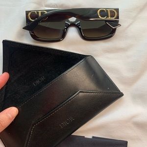 Vintage Dior sunglasses mocha brown, authentic bought at Saks on Fith in LA